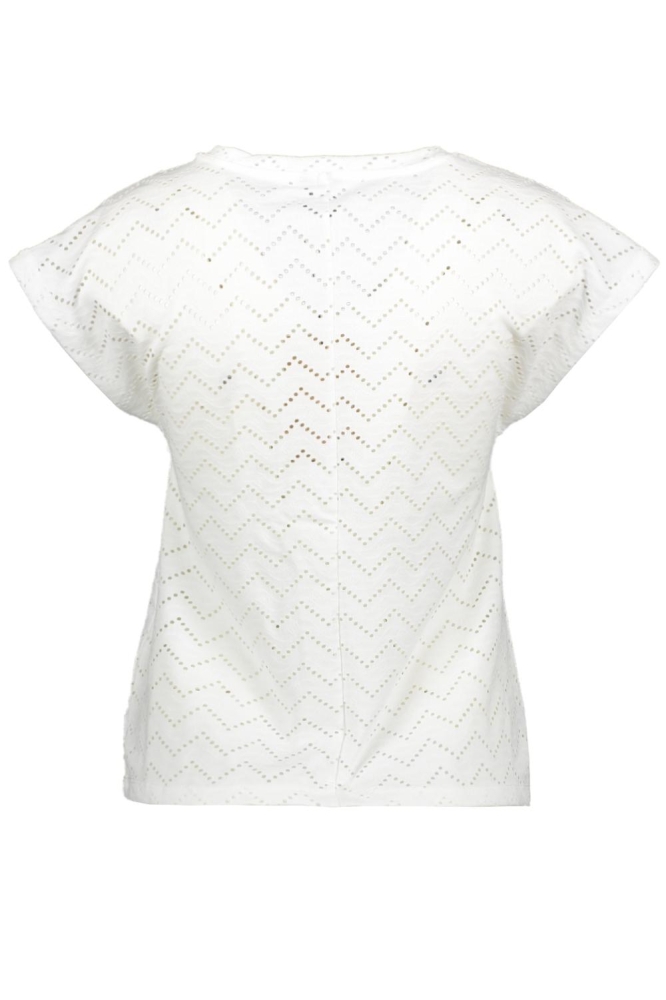 VMTHAS SS V-NECK TOP JRS GA VO 10328120 SNOW WHITE